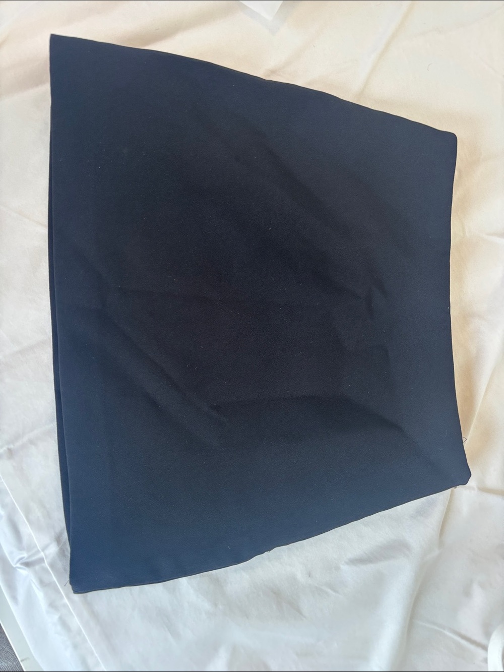 Zara Black Straight Mini Skirt